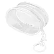 Eva Mini Clear Pouch Bag Charm | https://www.bestnamebadges.com