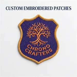 100% Custom Embroidered Patches - Iron on