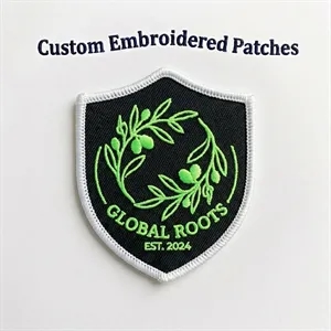 100% Custom Embroidered Patches - Peel & Stick