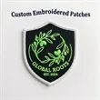 100% Custom Embroidered Patches - Peel & Stick | https://www.bestnamebadges.com