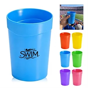 13Oz Reusable Plastic Stadium Cup For Party