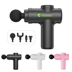 Mini Powerful Handheld Massage Gun W/ 4 Heads