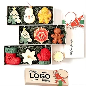3-Piece Christmas Scented Candle Set