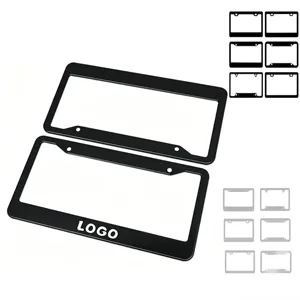 Custom Aluminum License Plate Frame