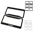 Custom Aluminum License Plate Frame | https://www.bestnamebadges.com