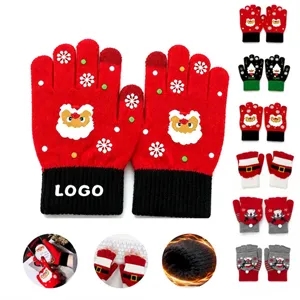 Christmas Winter Touchscreen Gloves