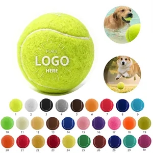 2.5"D Pet Toy Fido's Dog Fetching Tennis Ball