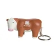 Cow Keyring Stress Reliever | https://www.bestnamebadges.com