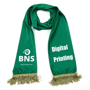 Premium Polyester with Digital Printing Soccer Scarfs