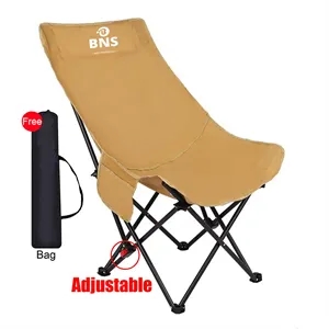 Reclining Camping Chair with 4-Position Adjustable