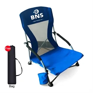 Beach Lawn Lounge Outdoor Camping Chairs With Cup Holder
