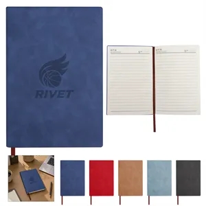 A5 Soft Leather Cover Business Notebook Journal