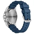 Blue Dial Genuine Rubber Strap Timepiece | https://www.bestnamebadges.com