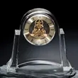 Dresden Clock - Gold | https://www.bestnamebadges.com
