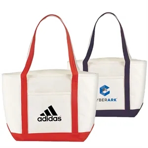 Nautical Cotton Canvas Tote