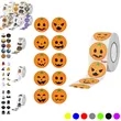 Custom Halloween Sticker Roll | https://www.bestnamebadges.com