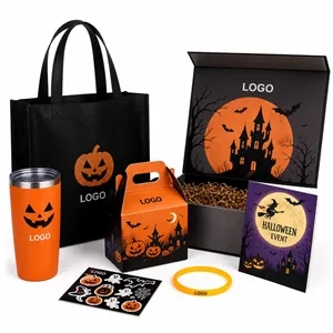 Complete branded Halloween gift set