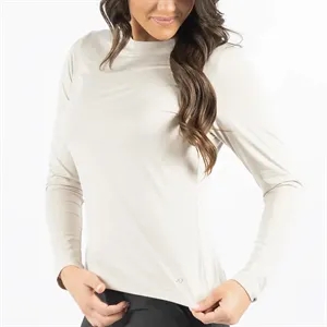 AndersonOrd Women's Long Sleeve Crewneck Butter T