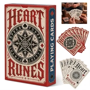 Full Color Custom Case&Poker Back Standard Playing Cards