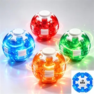 LED Light-Up Gyro Spinner Fidget Ball