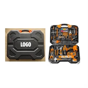 Portable Home Toolbox Kit Tool Combination Set