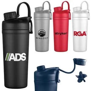 26 oz. Stainless Vacuum Insulated Shaker with Mixing Ball
