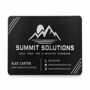 Standard Metal Business Cards