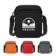 Durable 900D High-Density Polyester Vertical Shoulder Bag | https://www.bestnamebadges.com