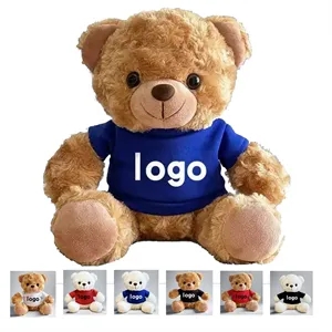 8" Plush Bear with Personalized T-shirt