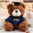 Graduation Gown Teddy Bear | https://www.bestnamebadges.com