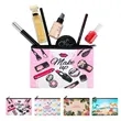 Full Color Sublimation Canvas Zipper Pouch | https://www.bestnamebadges.com