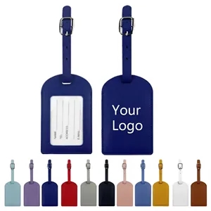 PU Leather Luggage Tag