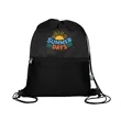 Valencia Recycled (RPET) Soft Mesh Drawstring Bag | https://www.bestnamebadges.com