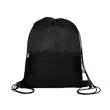 Valencia Recycled (RPET) Soft Mesh Drawstring Bag | https://www.bestnamebadges.com