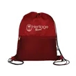 Valencia Recycled (RPET) Soft Mesh Drawstring Bag | https://www.bestnamebadges.com