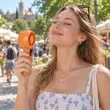 Portable High Speed Handheld Turbo Fan W/ Stand | https://www.bestnamebadges.com
