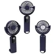 LED Display Hand Fan Usb Rechargable | https://www.bestnamebadges.com