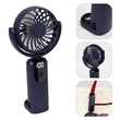 LED Display Hand Fan Usb Rechargable | https://www.bestnamebadges.com