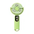 LED Display Hand Fan Usb Rechargable | https://www.bestnamebadges.com