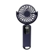 LED Display Hand Fan Usb Rechargable | https://www.bestnamebadges.com
