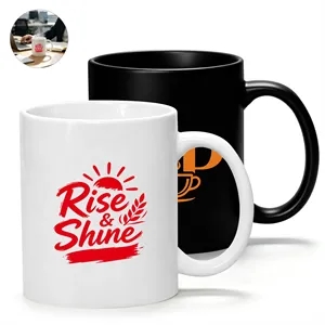 11Oz Classical Ceramic Coffee Mug W/ C Handle
