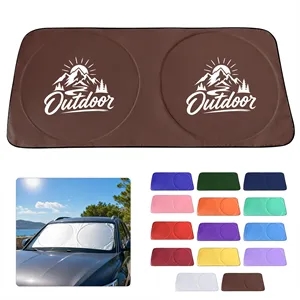Foldable Car Windshield Sun Shade 59"x27.5"