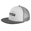 Classic Style Unstructured Trucker Hat | https://www.bestnamebadges.com