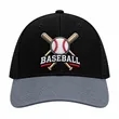 Premium Structured K093 Mesh Baseball Cap w/ Front Embroider | https://www.bestnamebadges.com
