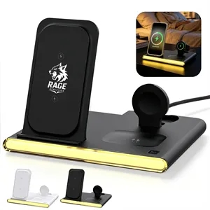 4 in 1 Magnetic Wireless Charging Station W/ Night Light