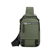 Lightweight Waterproof Crossbody Sling Bag W/ USB Port | https://www.bestnamebadges.com