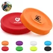 2.5" Round Soft Silicone Dog Flying Discs Toy | https://www.bestnamebadges.com