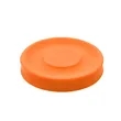 2.5" Round Soft Silicone Dog Flying Discs Toy | https://www.bestnamebadges.com
