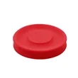 2.5" Round Soft Silicone Dog Flying Discs Toy | https://www.bestnamebadges.com