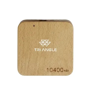 10400mAh Wood Power Bank